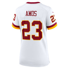 Trey Amos Washington Commanders Women's Game Super Bowl Era Jersey - White sale