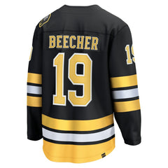 John Beecher Boston Bruins Fanatics Home Breakaway Player Jersey - Black Jerseys
