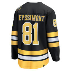 Michael Eyssimont Boston Bruins Fanatics Home Breakaway Player Jersey - Black Jerseys