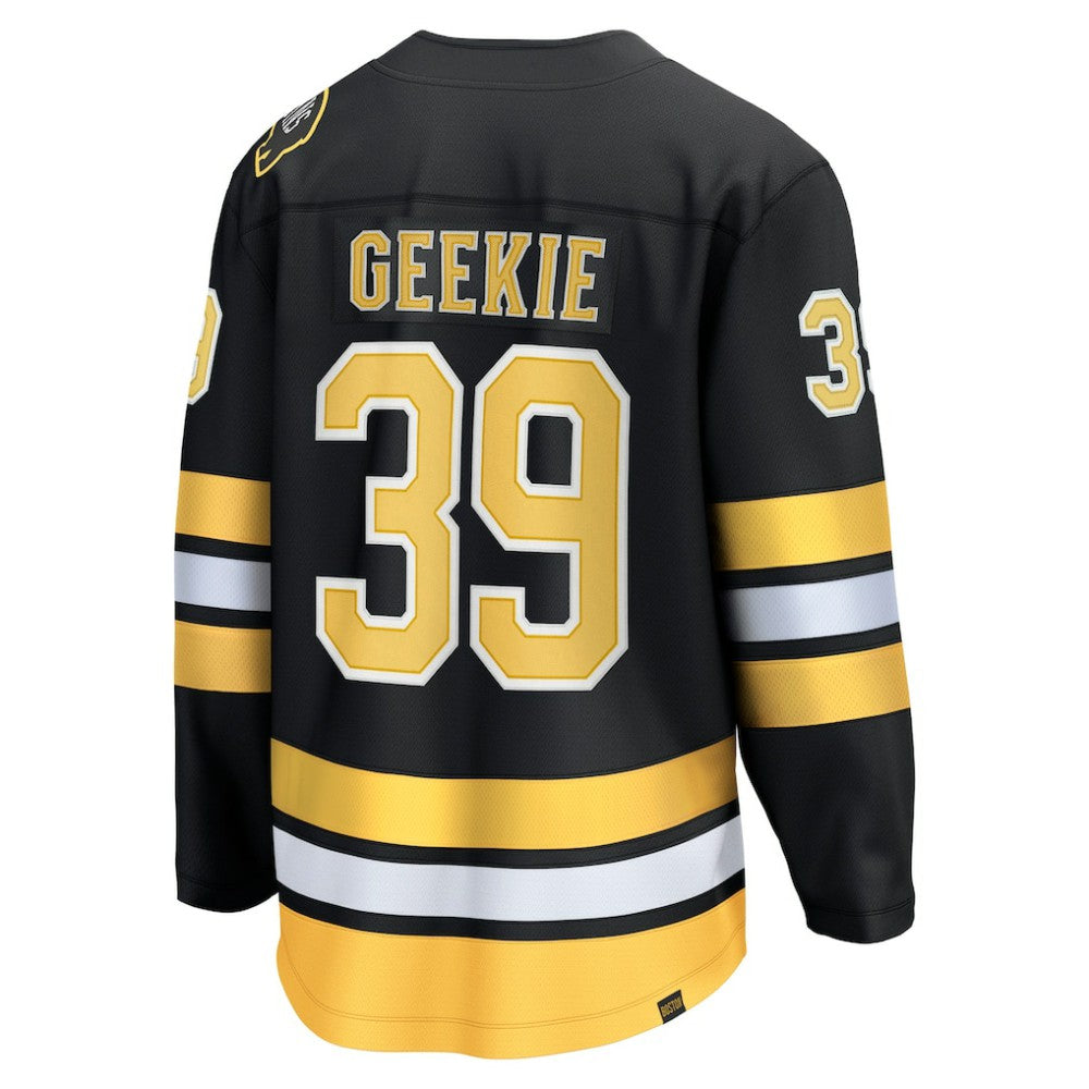 Morgan Geekie Boston Bruins Fanatics Home Breakaway Player Jersey - Black Jerseys