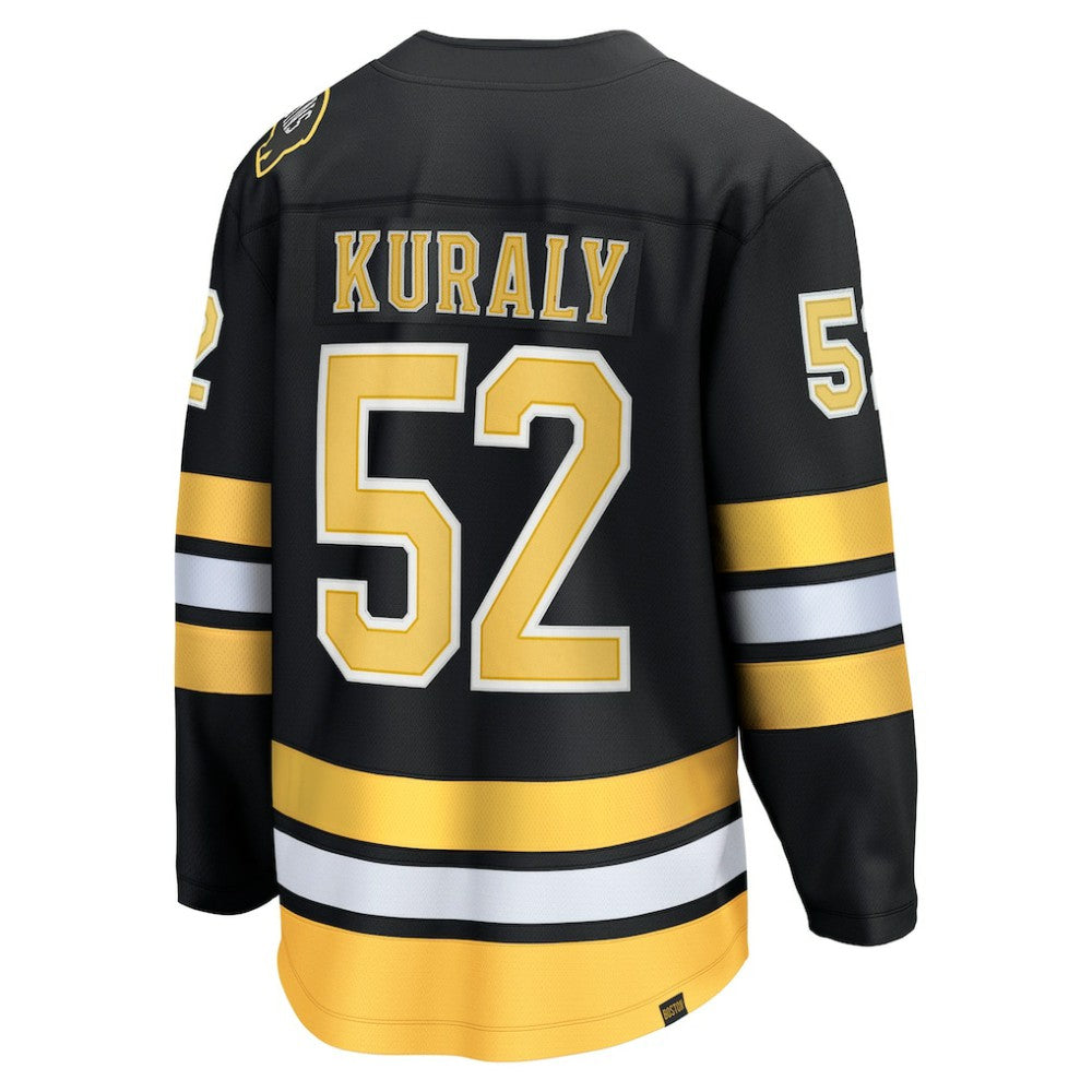 Sean Kuraly Boston Bruins Fanatics Home Breakaway Player Jersey - Black Jerseys