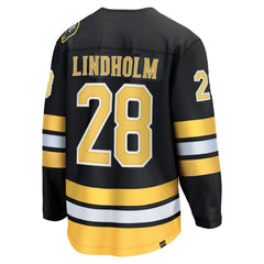 Elias Lindholm Boston Bruins Fanatics Home Breakaway Player Jersey - Black Jerseys