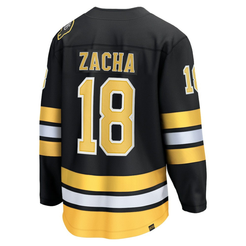 Pavel Zacha Boston Bruins Fanatics Home Breakaway Player Jersey - Black Jerseys