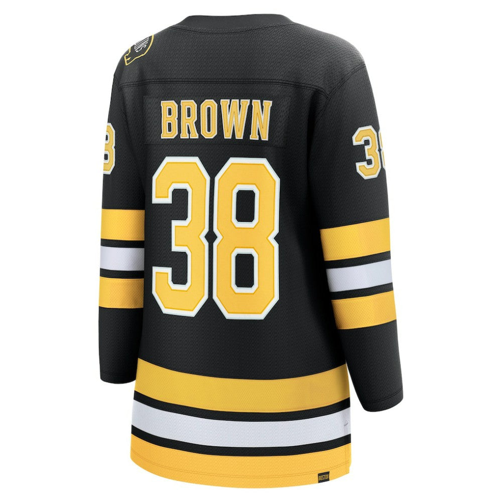 Patrick Brown Boston Bruins Fanatics Women's Home Breakaway Player Jersey - Black Jerseys