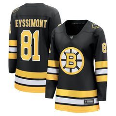 Michael Eyssimont Boston Bruins Fanatics Women's Home Breakaway Player Jersey - Black Jerseys