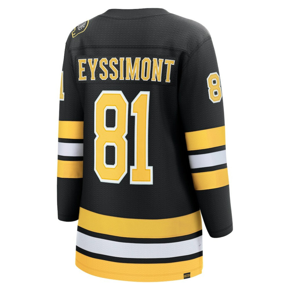 Michael Eyssimont Boston Bruins Fanatics Women's Home Breakaway Player Jersey - Black Jerseys