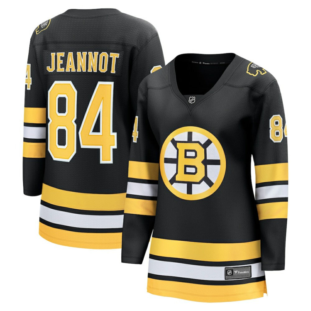 Tanner Jeannot Boston Bruins Fanatics Women's Home Breakaway Player Jersey - Black Jerseys