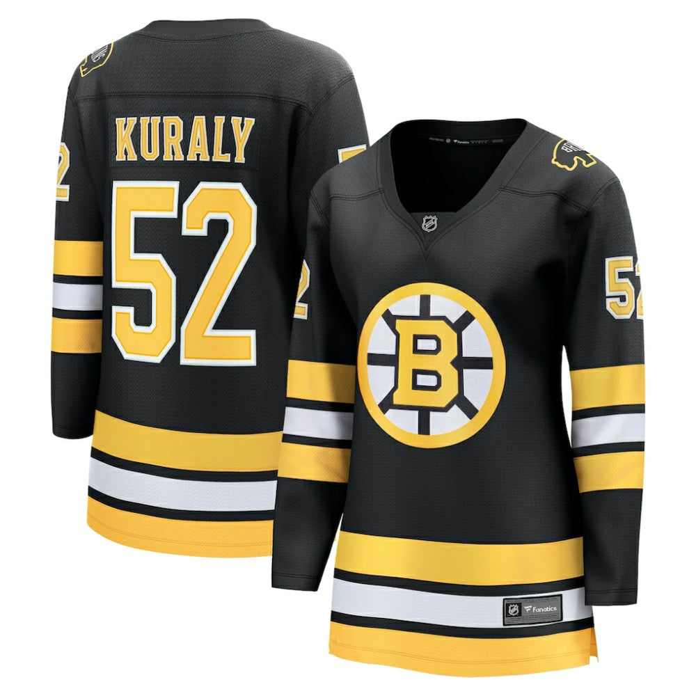 Sean Kuraly Boston Bruins Fanatics Women's Home Breakaway Player Jersey - Black Jerseys
