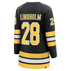 Elias Lindholm Boston Bruins Fanatics Women's Home Breakaway Player Jersey - Black Jerseys