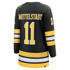 Casey Mittelstadt Boston Bruins Fanatics Women's Home Breakaway Player Jersey - Black Jerseys