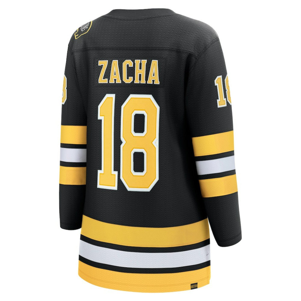 Pavel Zacha Boston Bruins Fanatics Women's Home Breakaway Player Jersey - Black Jerseys