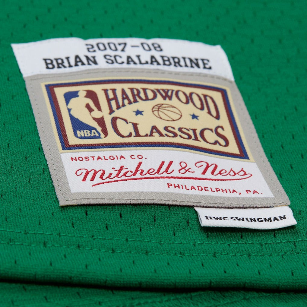 Brian Scalabrine Boston Celtics 2007/08 Hardwood Classics Swingman Jersey - Kelly Green sale