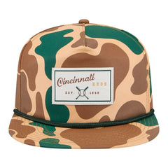 Cincinnati Reds Duck 19TWENTY Adjustable Hat Camo