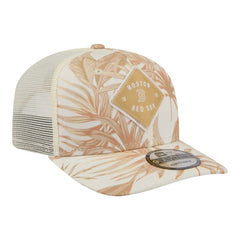 Boston Red Sox Tonal Palm 9SEVENTY Adjustable Trucker Hat Tan