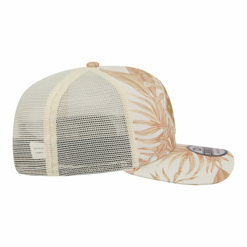 Boston Red Sox Tonal Palm 9SEVENTY Adjustable Trucker Hat Tan