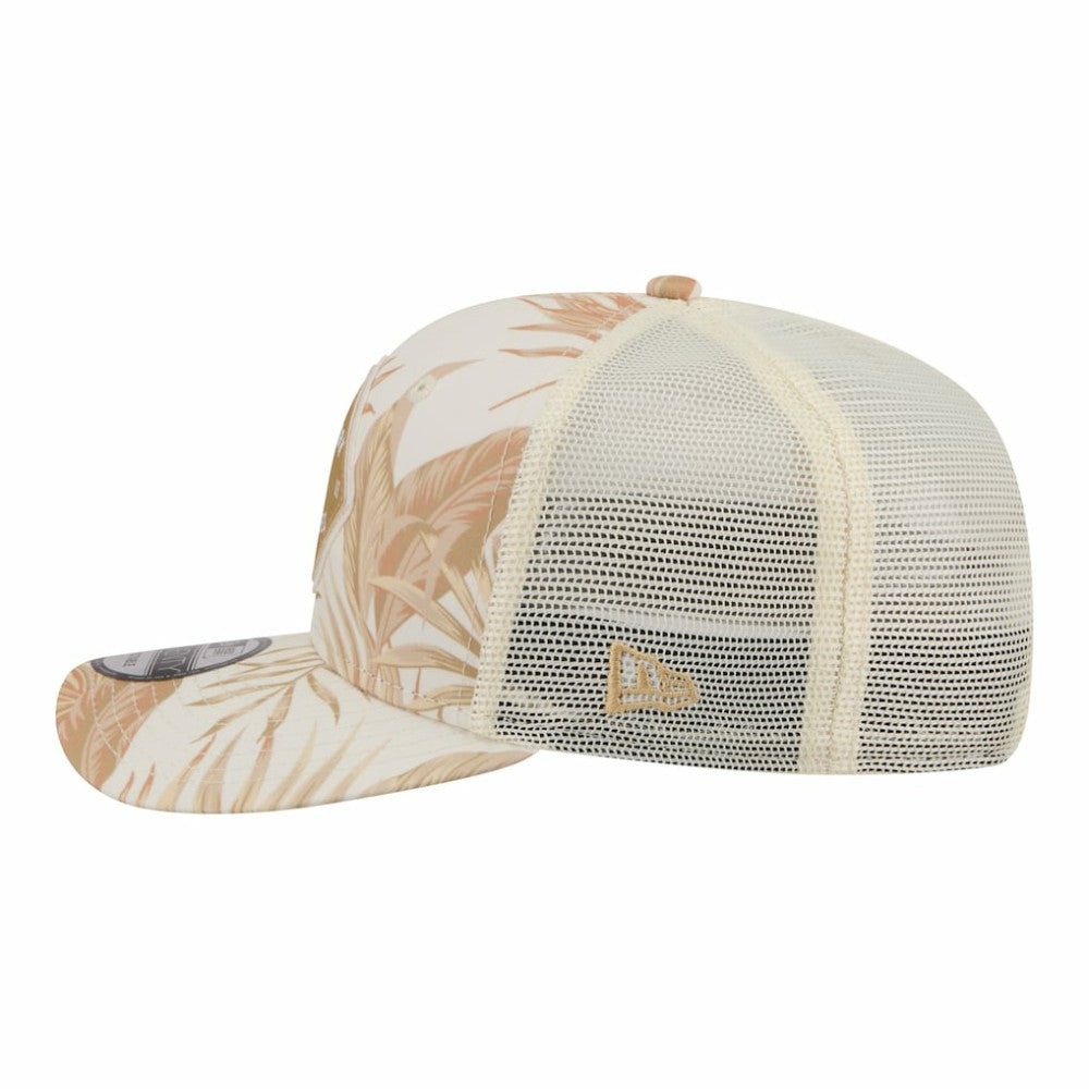New York Yankees Tonal Palm 9SEVENTY Adjustable Trucker Hat Tan