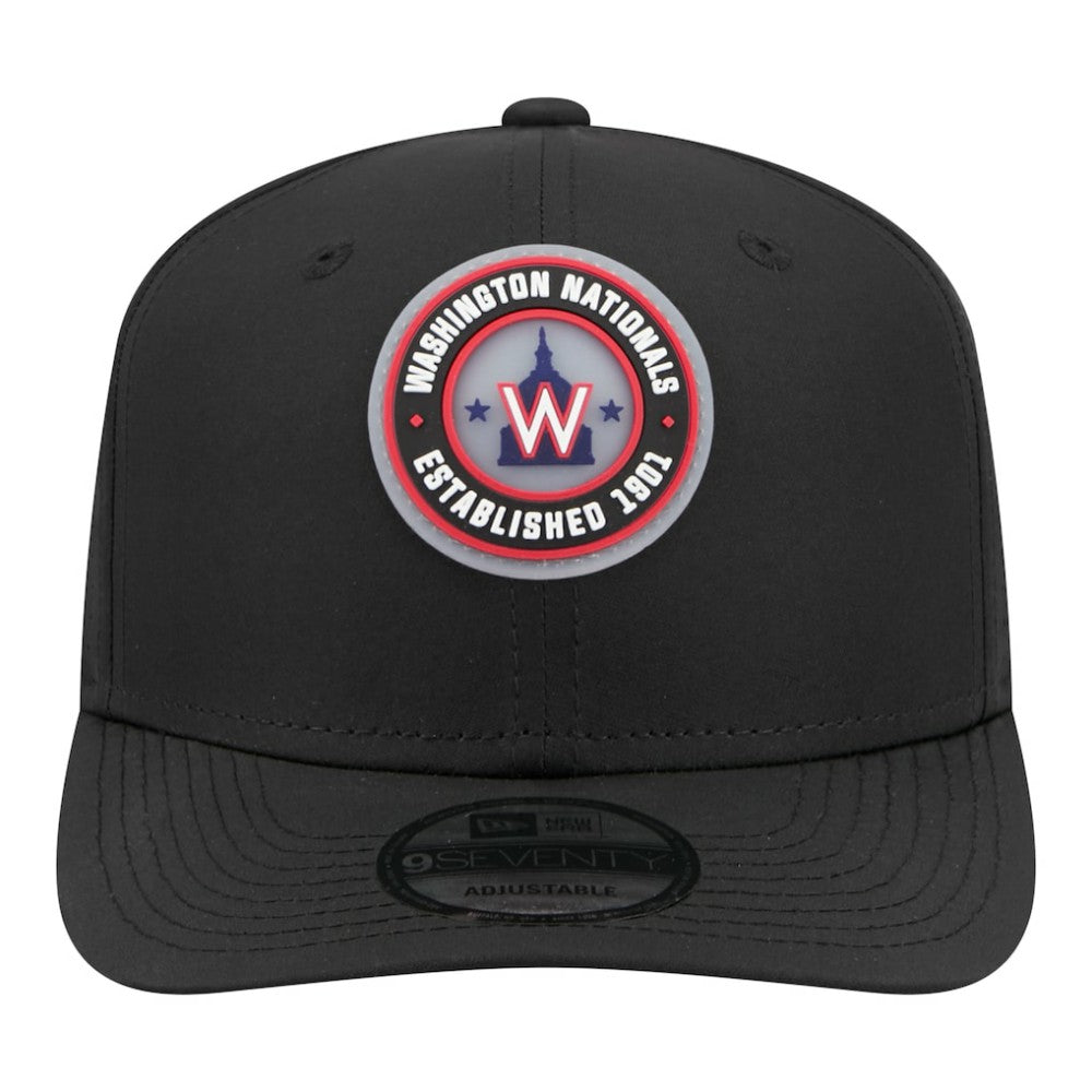 Washington Nationals Circle 9SEVENTY Adjustable Hat Black