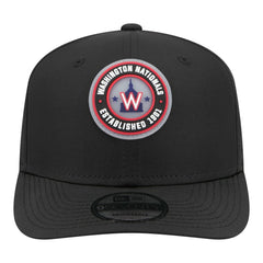 Washington Nationals Circle 9SEVENTY Adjustable Hat Black