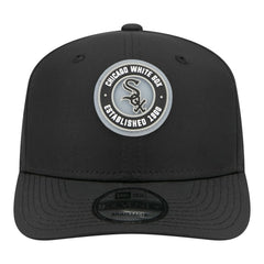 Chicago White Sox Circle 9SEVENTY Adjustable Hat Black