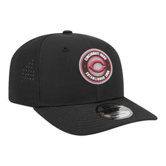 Cincinnati Reds Circle 9SEVENTY Adjustable Hat Black