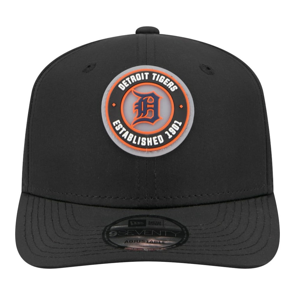 Detroit Tigers Circle 9SEVENTY Adjustable Hat Black