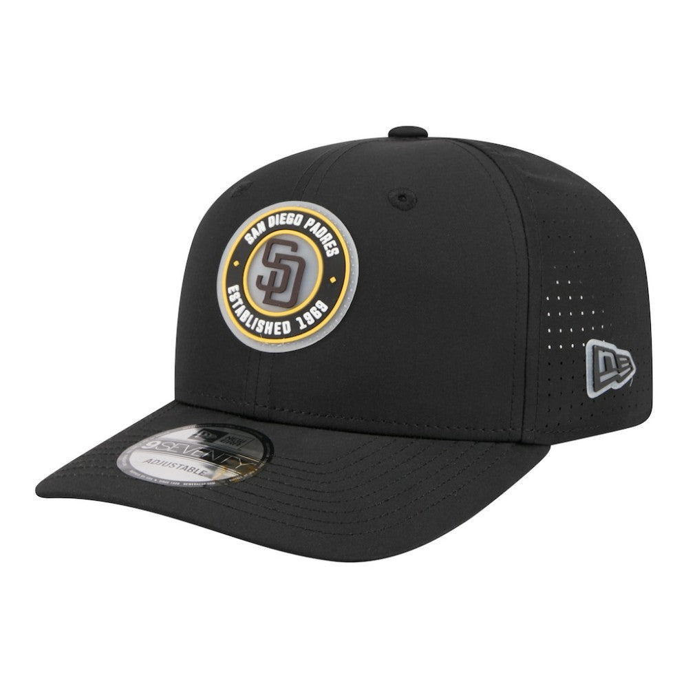 San Diego Padres Circle 9SEVENTY Adjustable Hat Black