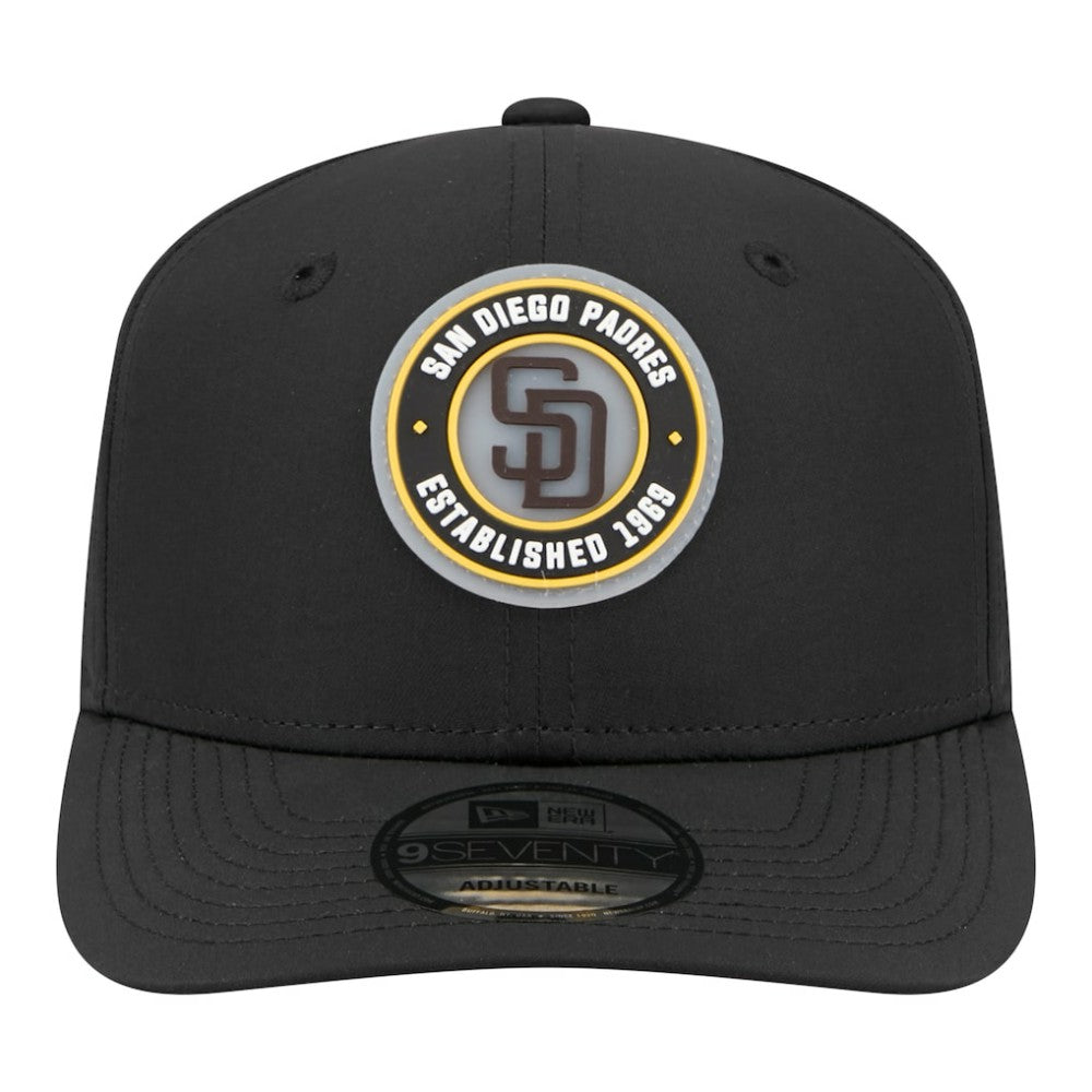 San Diego Padres Circle 9SEVENTY Adjustable Hat Black