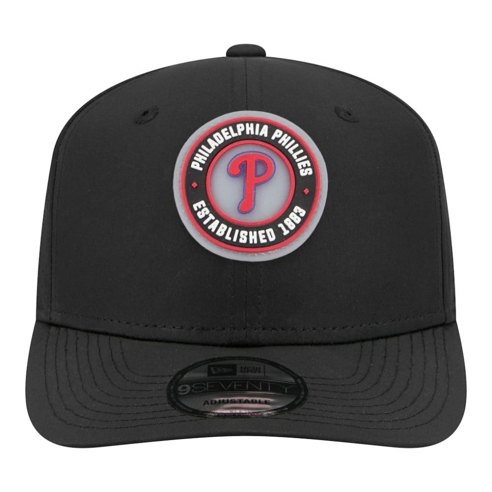 Philadelphia Phillies Circle 9SEVENTY Adjustable Hat Black
