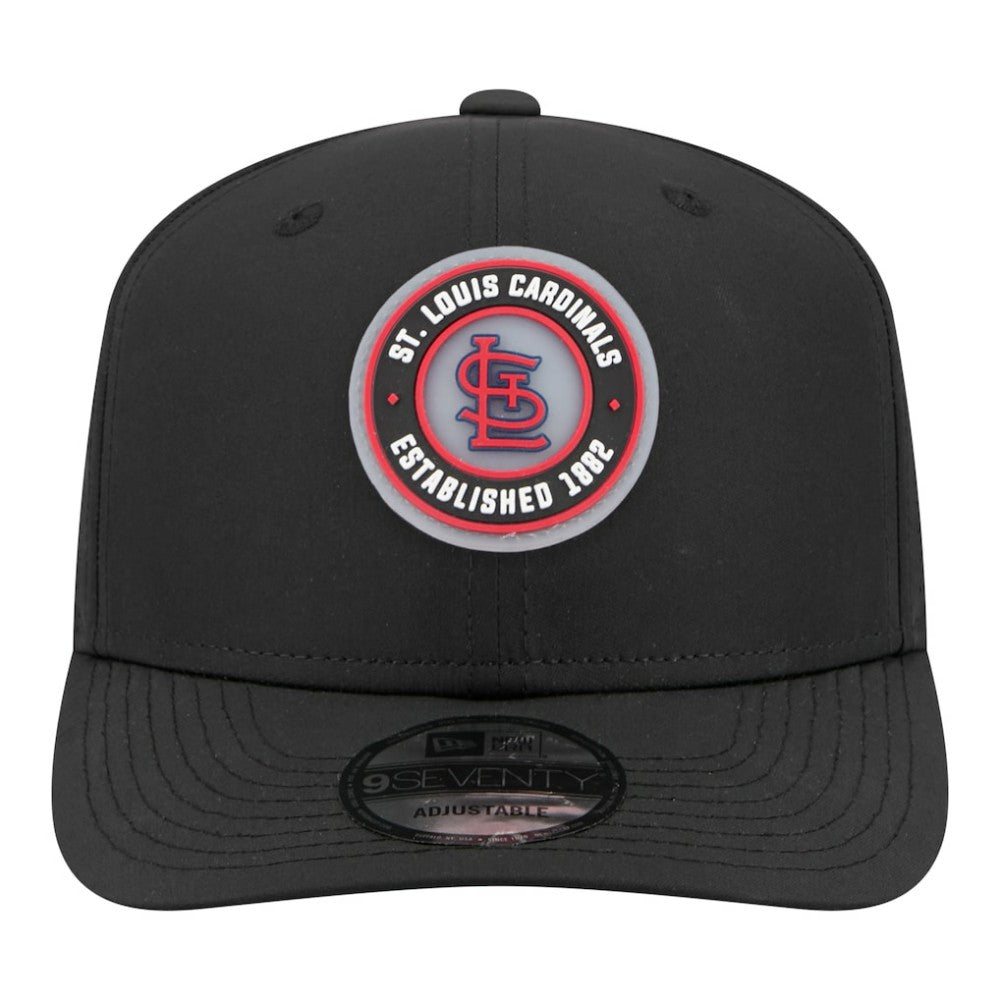 St. Louis Cardinals Circle 9SEVENTY Adjustable Hat Black