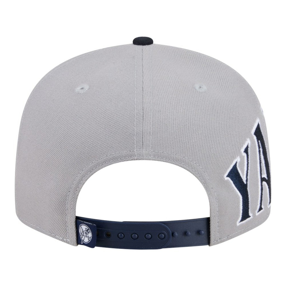 New York Yankees Stretched Two-Tone 9FIFTY Adjustable Hat Gray/Navy