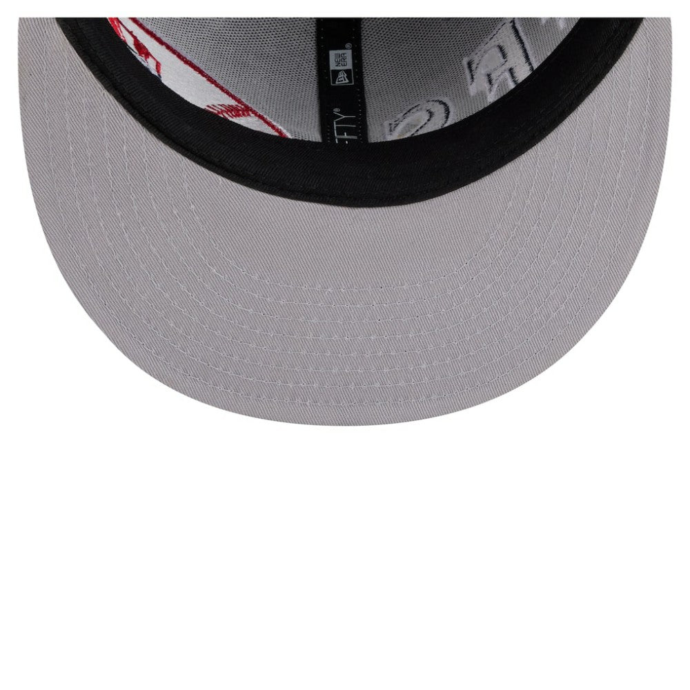 New York Yankees Stretched Two-Tone 9FIFTY Adjustable Hat Gray/Navy