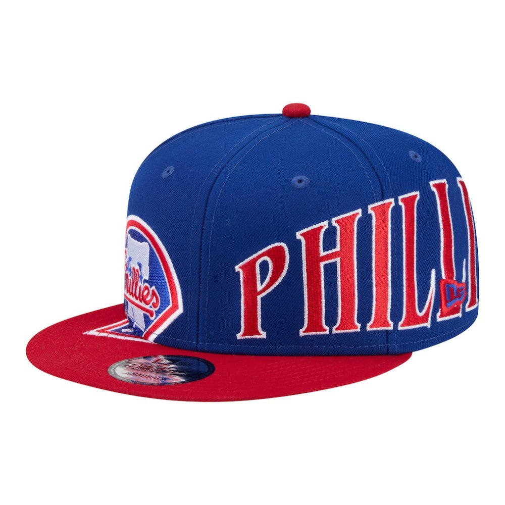 Philadelphia Phillies Stretched Two-Tone 9FIFTY Adjustable Hat Royal/Red