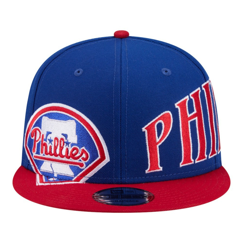 Philadelphia Phillies Stretched Two-Tone 9FIFTY Adjustable Hat Royal/Red