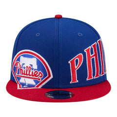 Philadelphia Phillies Stretched Two-Tone 9FIFTY Adjustable Hat Royal/Red