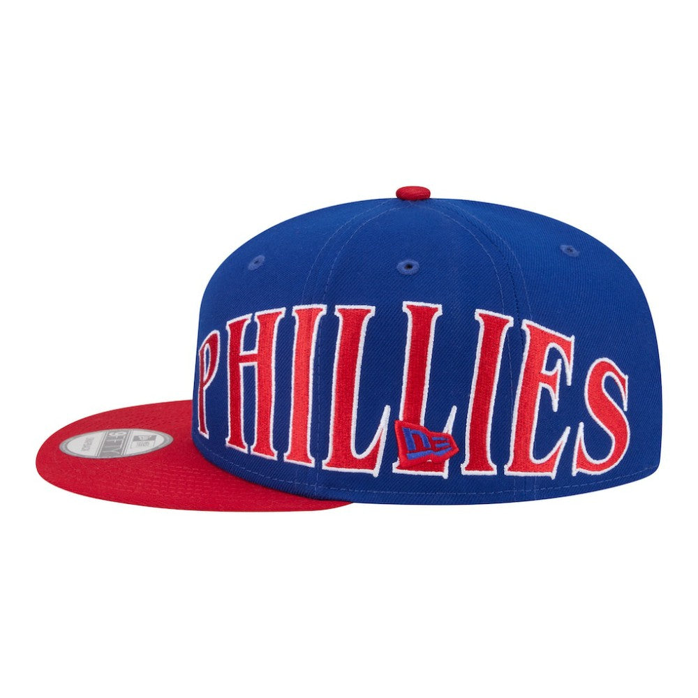 Philadelphia Phillies Stretched Two-Tone 9FIFTY Adjustable Hat Royal/Red