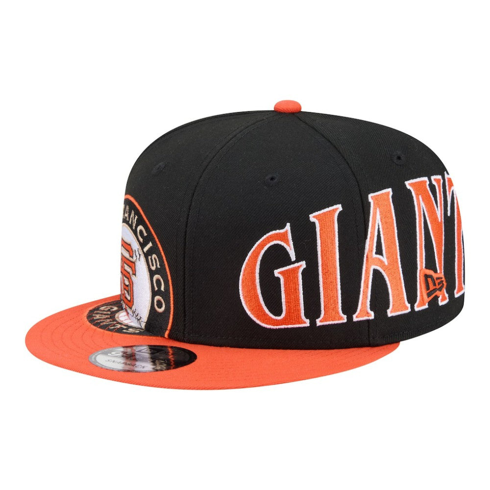 San Francisco Giants Stretched Two-Tone 9FIFTY Adjustable Hat Black/Orange