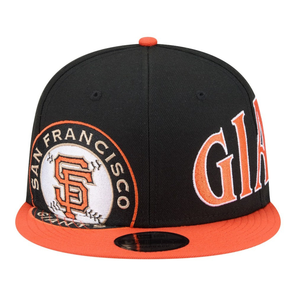 San Francisco Giants Stretched Two-Tone 9FIFTY Adjustable Hat Black/Orange