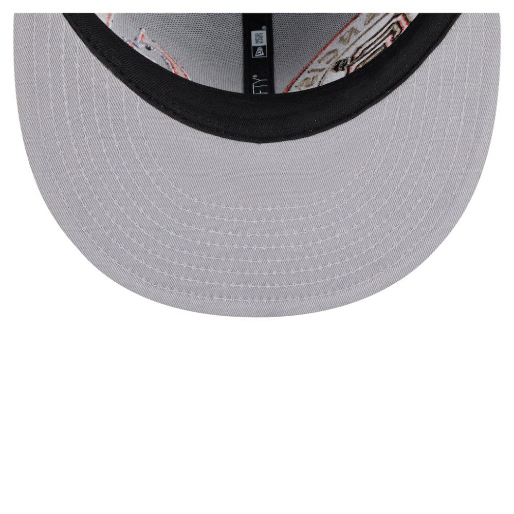 San Francisco Giants Stretched Two-Tone 9FIFTY Adjustable Hat Black/Orange