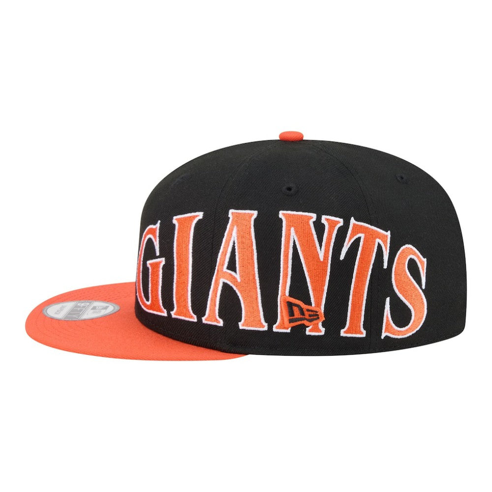 San Francisco Giants Stretched Two-Tone 9FIFTY Adjustable Hat Black/Orange