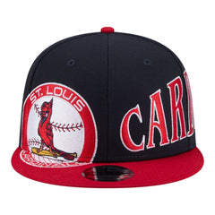 St. Louis Cardinals Stretched Two-Tone 9FIFTY Adjustable Hat Navy/Red