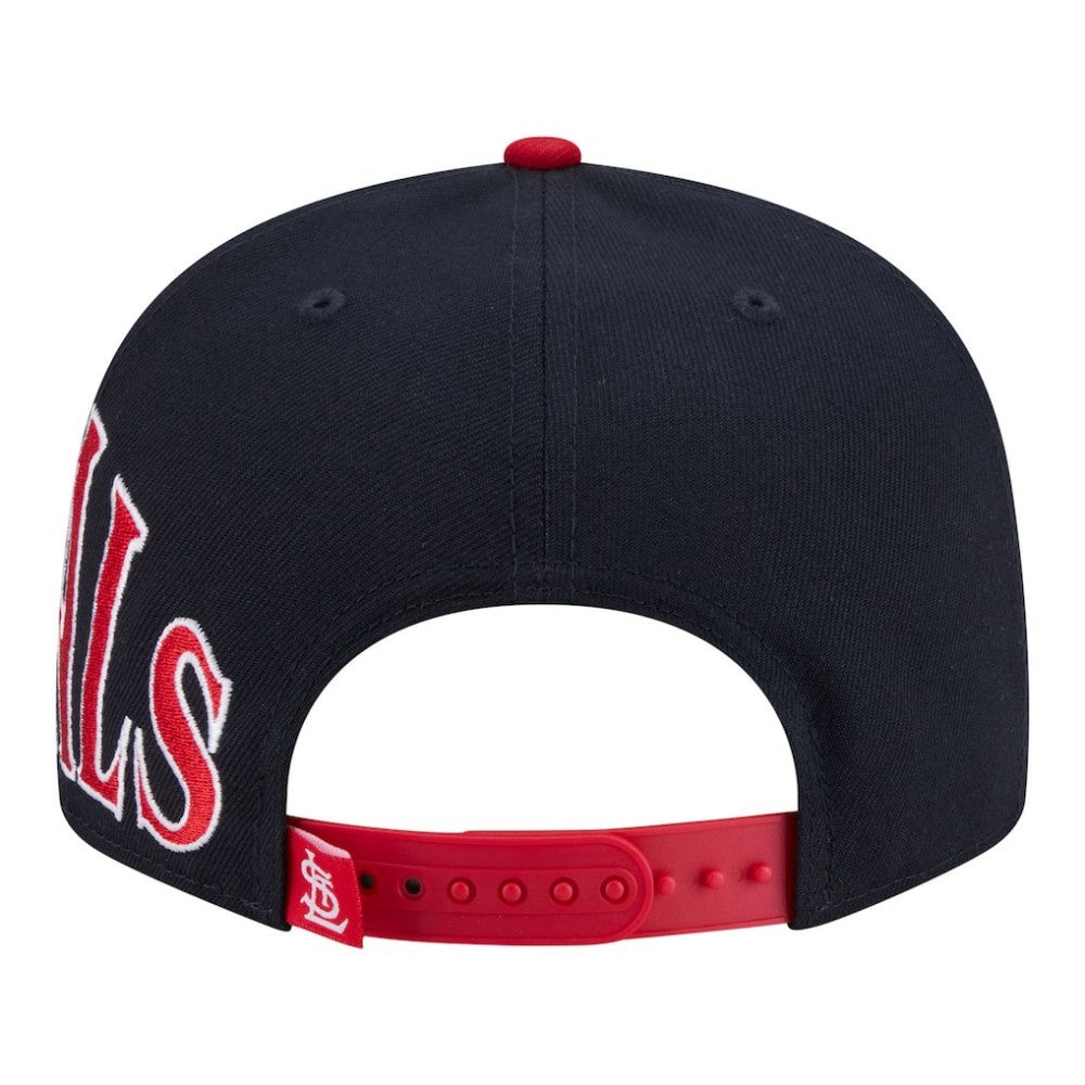 St. Louis Cardinals Stretched Two-Tone 9FIFTY Adjustable Hat Navy/Red