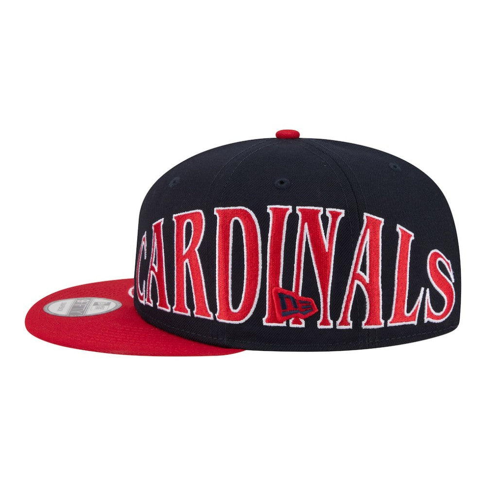 St. Louis Cardinals Stretched Two-Tone 9FIFTY Adjustable Hat Navy/Red
