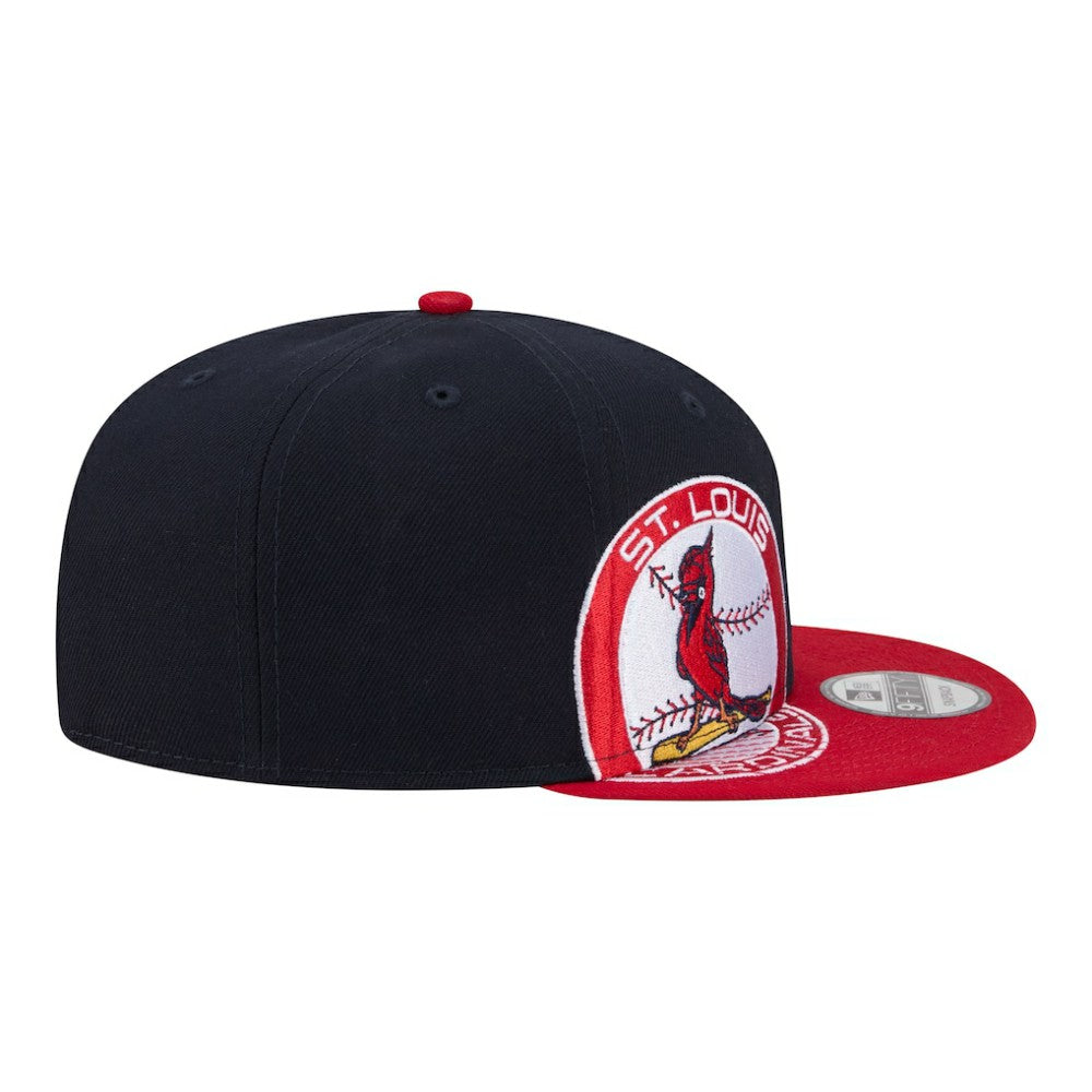 St. Louis Cardinals Stretched Two-Tone 9FIFTY Adjustable Hat Navy/Red