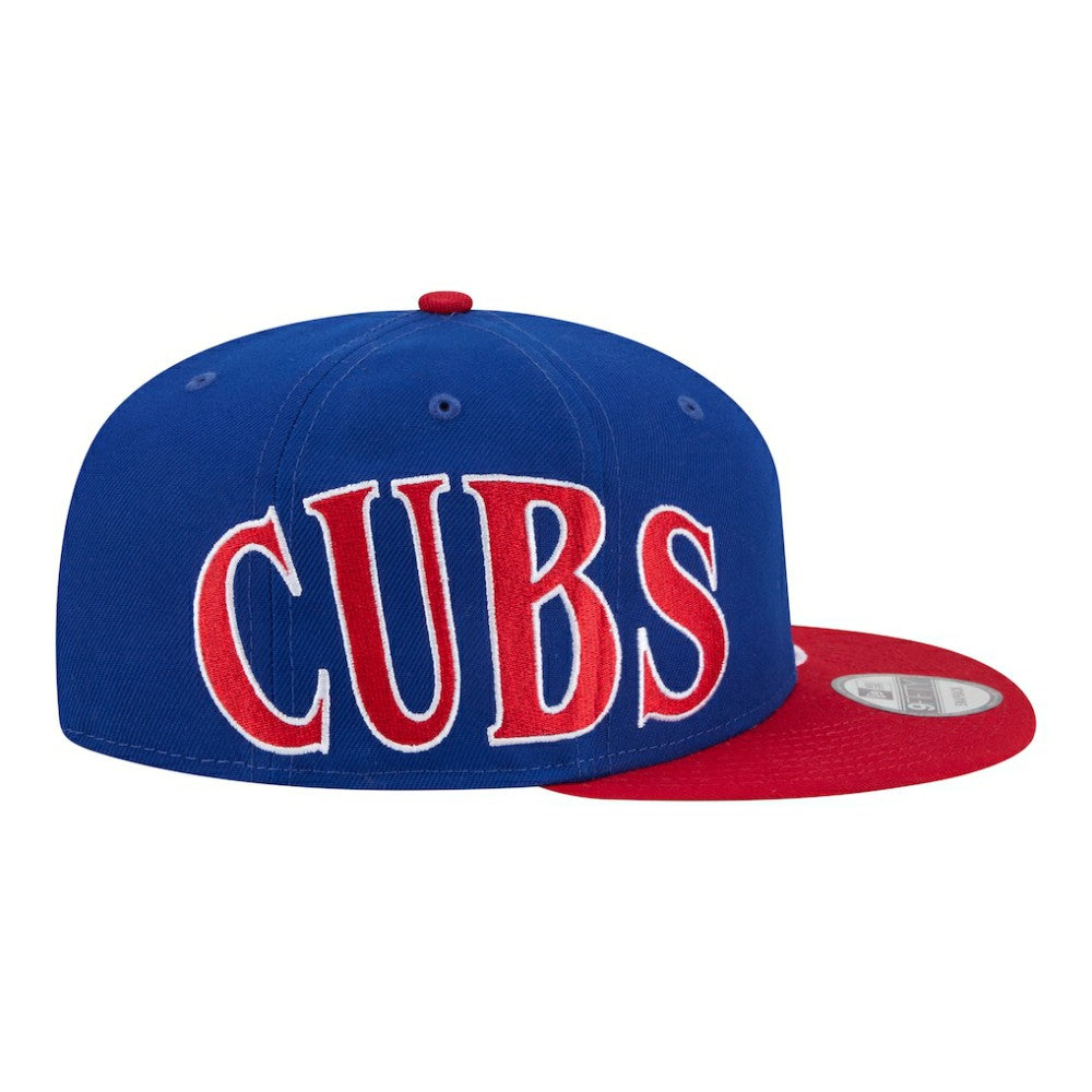 Chicago Cubs Stretched Two-Tone 9FIFTY Adjustable Hat Royal/Red