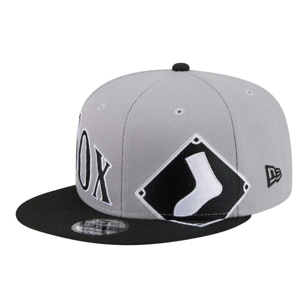 Chicago White Sox Stretched Two-Tone 9FIFTY Adjustable Hat Gray/Black
