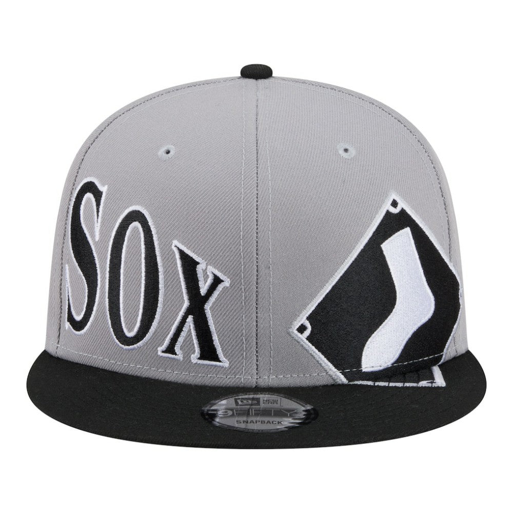 Chicago White Sox Stretched Two-Tone 9FIFTY Adjustable Hat Gray/Black