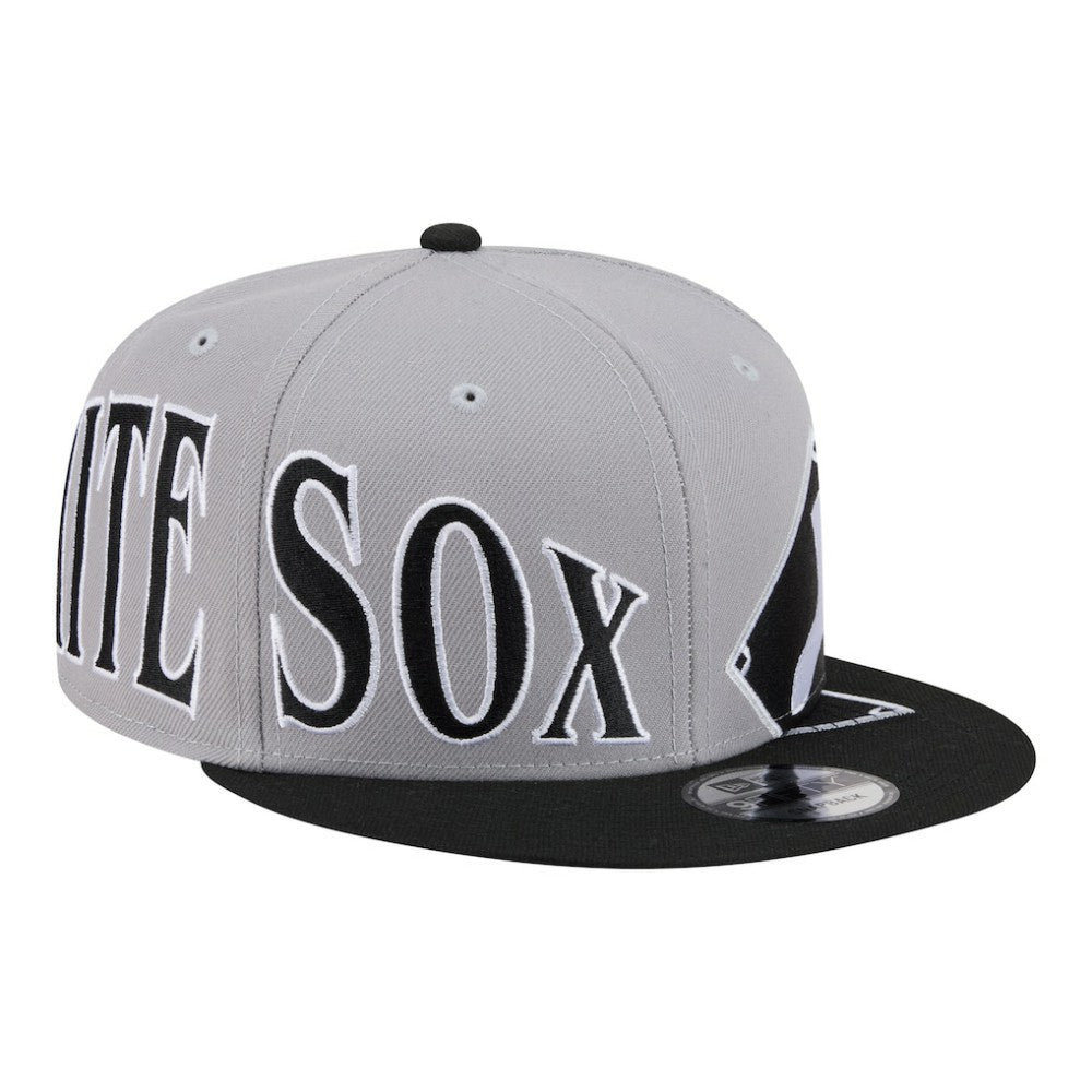 Chicago White Sox Stretched Two-Tone 9FIFTY Adjustable Hat Gray/Black