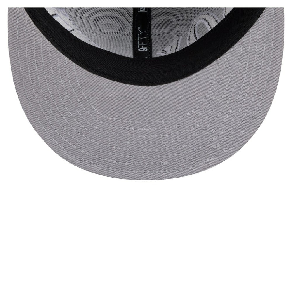 Chicago White Sox Stretched Two-Tone 9FIFTY Adjustable Hat Gray/Black