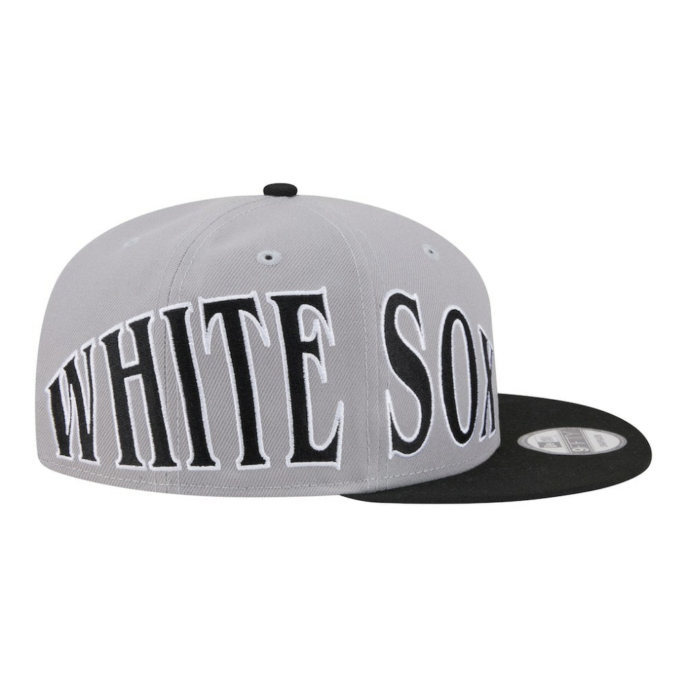 Chicago White Sox Stretched Two-Tone 9FIFTY Adjustable Hat Gray/Black
