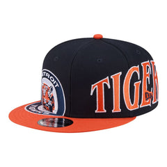 Detroit Tigers Stretched Two-Tone 9FIFTY Adjustable Hat Navy/Orange
